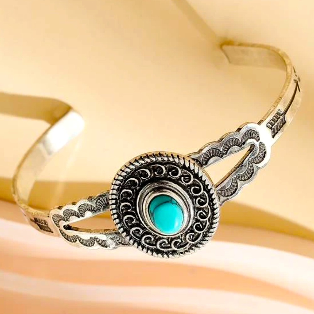 Turquoise Arrow Embellished Bracelet
